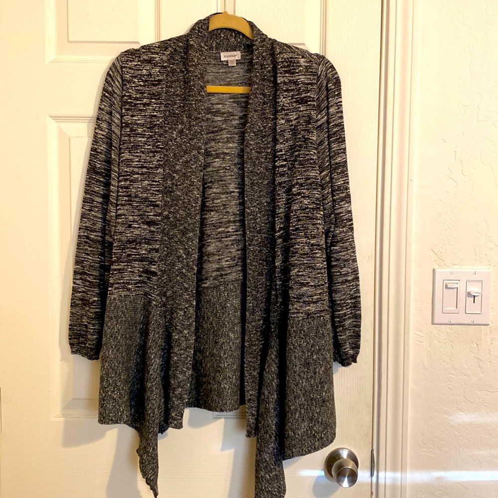 Avenue Open Front Cardigan